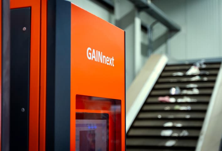 Painel de controle do GAINnext