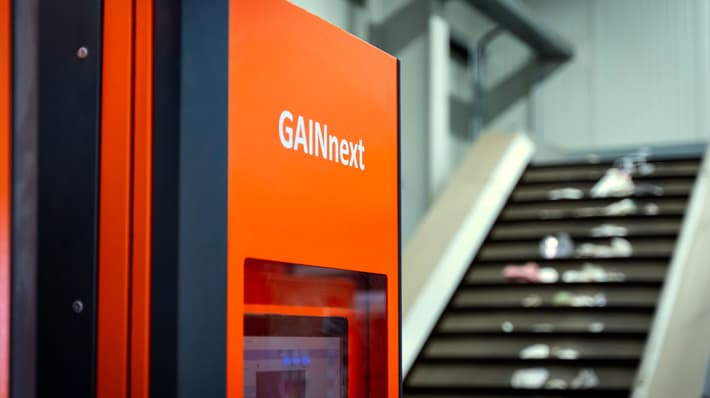 Painel de controle do GAINnext