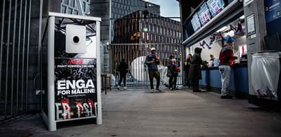 TOMRA Reuse event solution for reusable cups at Intility Arena in Oslo