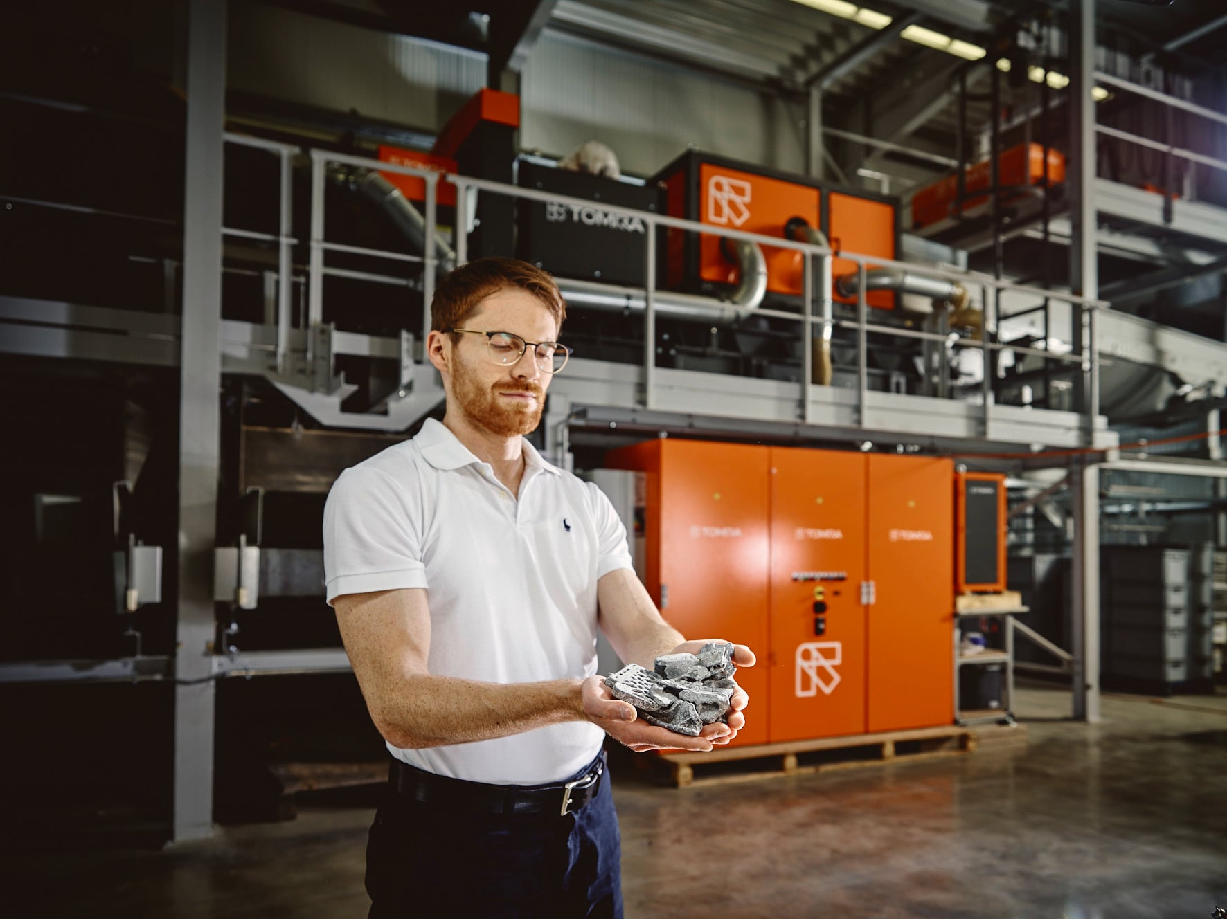 test center recycling metal