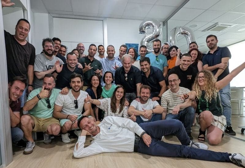 Spain celebrating 20th anniversary