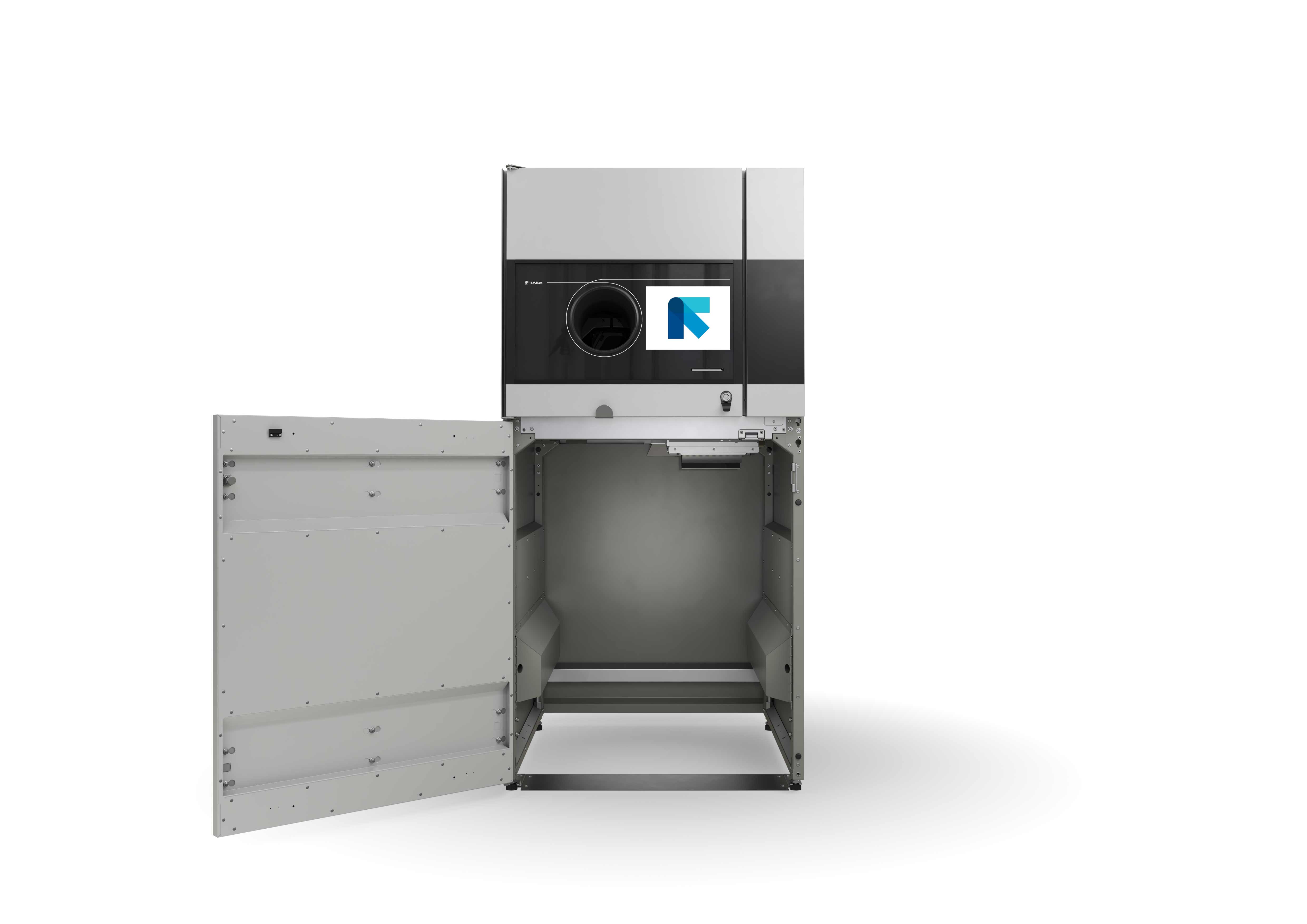 TOMRA T70 Single reverse vending machine open
