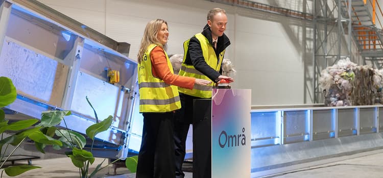 Tove Andersen at Områ facility opening