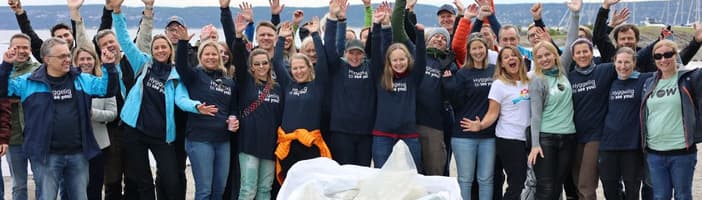 TOMRA team at World Cleanup Day 2023
