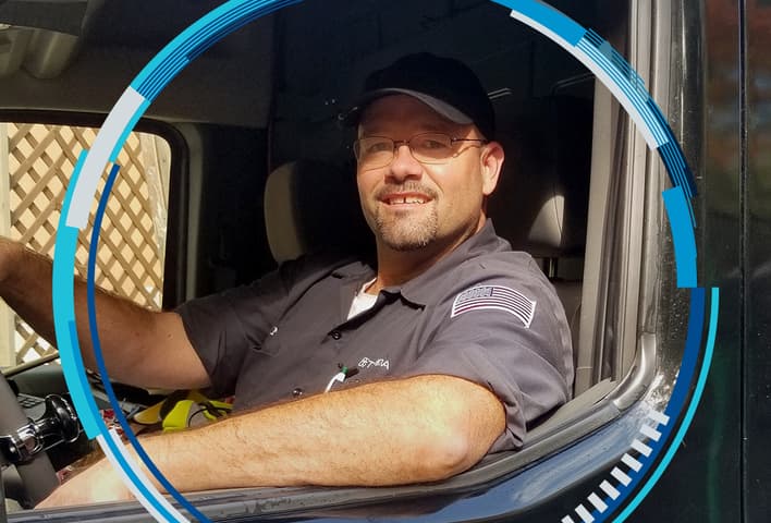 Matt, Service technician at TOMRA