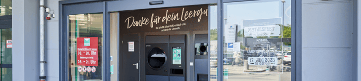 Edeka üzlet kívülről