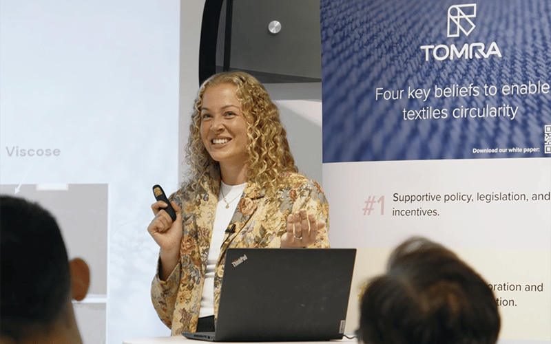 Mari Larsen Sæther, Recycling Lead, TOMRA Textiles 