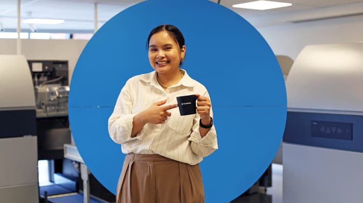 TOMRA Communication intern Nicole