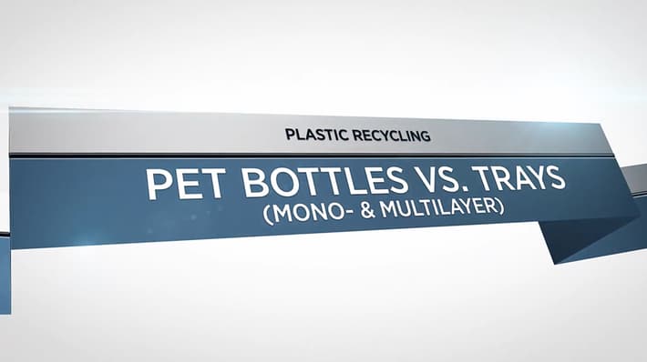 PET BOTTLES VS TRAYS