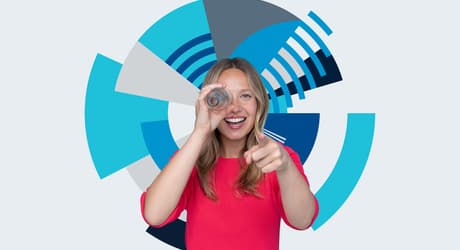 Woman with TOMRA Orbit in Background