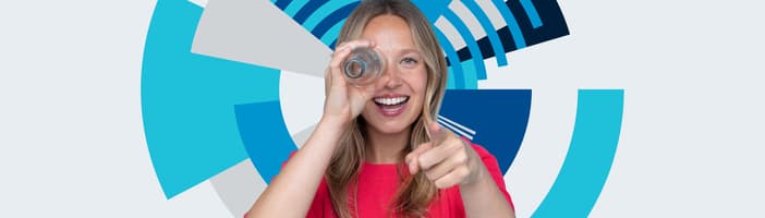 Woman with TOMRA Orbit in Background