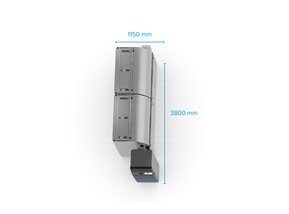 T9 Bottle with EasyPac ALONG 1 compactor2 compactors