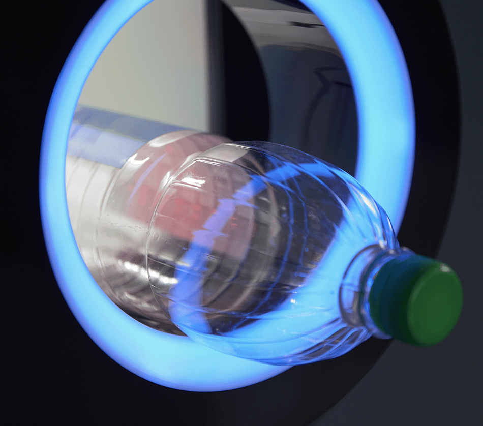 Infeed ring blue Basic Line