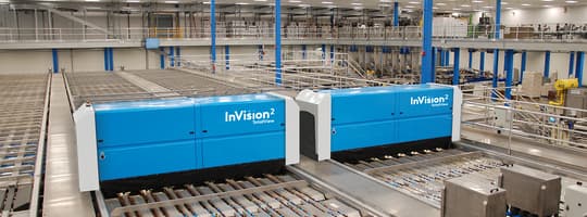 TOMRA Invision sorting installation