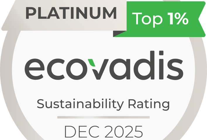 EcoVadis platinum medal for TOMRA