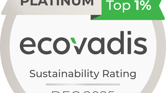 EcoVadis platinum medal for TOMRA