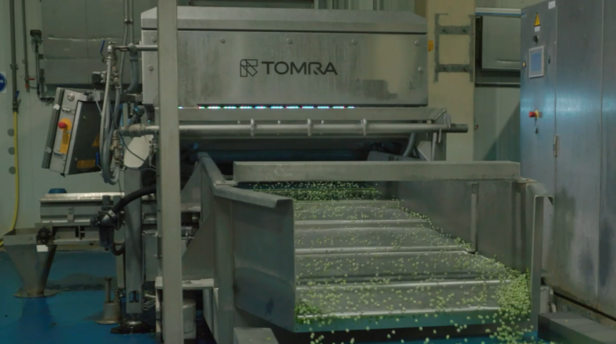 Video: TOMRA sorting machine in action