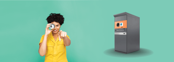 TOMRA S1 Rugged reverse vending machine