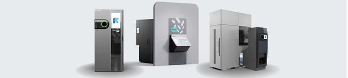 TOMRA Reverse Vending Machines B5, R2 and RollPac