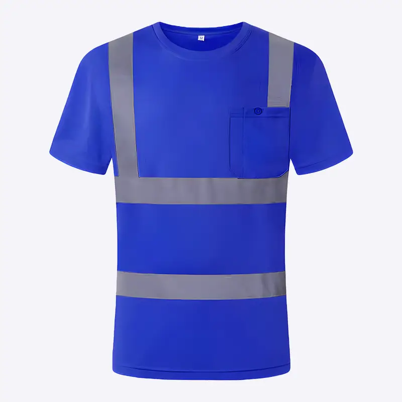 Summer Highly Reflective Multi-Color Breathable safety work shirts 1