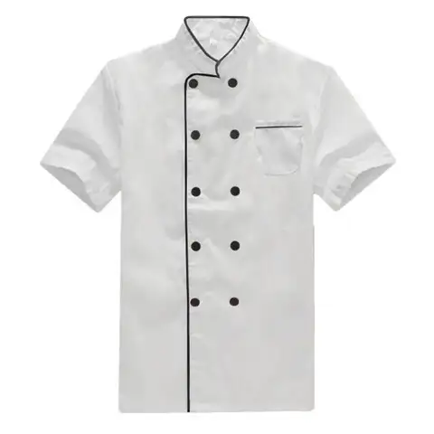 Long-Sleeve Chef's Uniforms, Chef Jackets Chef Coats Factory Supply 1