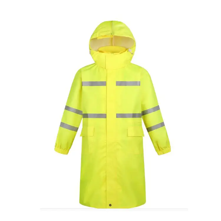 Wholesale Custom Waterproof High-Visibility Reflective Nighttime Outdoor Safety Workwear for Cleaners 1