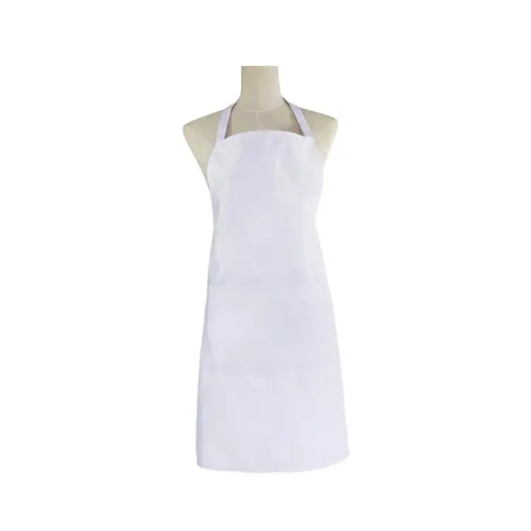 Customizable, Easy-to-Clean Minimalist Designer Halter-Neck Kitchen Apron 1