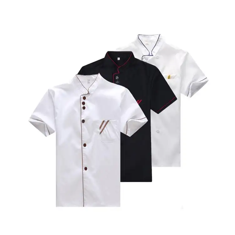 Custom Professional Long-Sleeve Restaurant Cooking Kitchen Chef Uniform 1