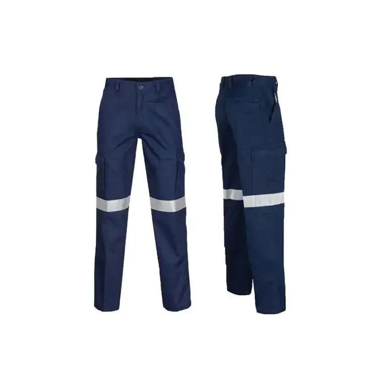 Pantalon de travail de sécurité pour électricien, en coton purifié, à la mode et promotionnel populaire 1