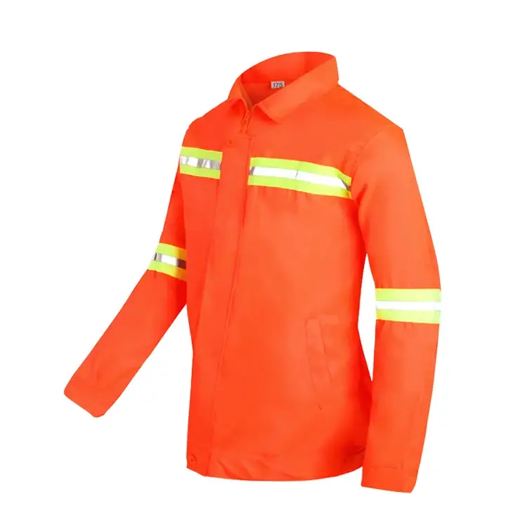 Customizable Flame-Retardant High-Visibility Reflective Safety Workwear Set 1
