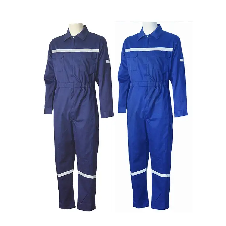 Custom High-Visibility Work Coveralls Men's Coveralls Safety Protective Coveralls Flame-Retardant Workwear 1